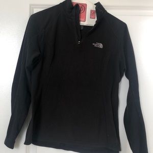 North Face polar fleece 1/4 zip